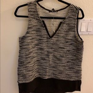 NWT Sanctuary Knit V Neck With Peplum, Size L